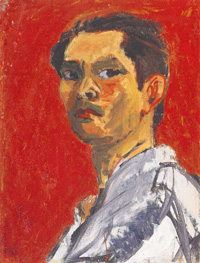 「自画像（1987）」/梅津五郎